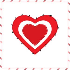 acclaim clipart: valentine heart design
